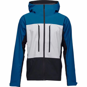 Veste coupe-vent pour homme en polyester 100% imperméable avec fermeture éclair épaisse pour l'hiver, vente chaude, service OEM, logo personnalisé, 2025 - Product Image 4