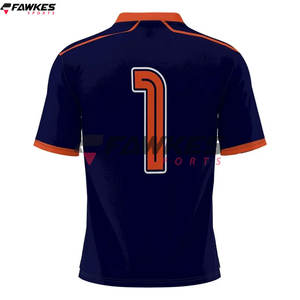 Mejor Precio Ropa Deportiva Lacrosse Jersey Práctica Lacrosse Jersey Logotipo Bordado Personalizado Barato Lacrosse Jersey - Product Image 3