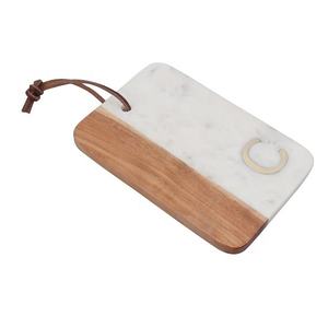 Tabla de cortar de mármol de la mejor calidad para uso en la cocina, artesanía india, artículo de artesanía india rectangular personalizado respetuoso con el medio ambiente - Product Image 2