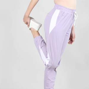 Elegantes Pantalones deportivos de talle alto para Mujer | Pantalones para correr de secado rápido y transpirables con tela elástica | Ideal para correr - Product Image 3