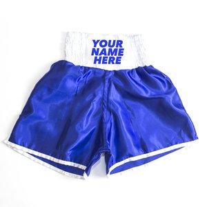 Shorts de boxe pour combattants, conçus pour les mouvements des jambes, favorisant la stabilité, respirants, séchage rapide, en spandex/polyester - Product Image 2