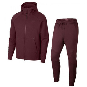 2024 Unisex Custom Logo 100% Polyester Jogging Suit Thick Heavy Tracksuit with Sweatpants Hoodie Winter Adult Collection for Men - Product Image 2