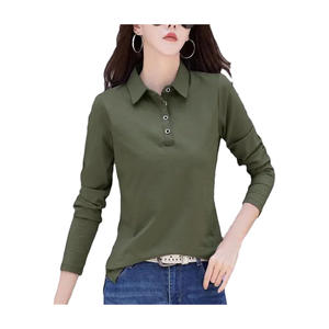 Camisas de Lujo para Hombre, 100% Algodón, Transpirables, con Logotipo Bordado Personalizado, Manga Corta, Tejido de Punto, Servicio OEM - Product Image 4