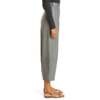 Pantalons en cuir décontractés pour femmes de haute qualité, respirants, à devant plat, dernière mode, vente en gros, HASHBLOOM INTERNATIONAL