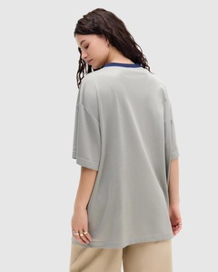 Maillot de football 100% polyester, col rond, imprimé logo, chemise d'été, manches courtes, coupe décontractée pour femmes - Product Image 2