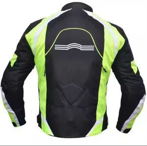 Chaqueta de invierno de punto de cuero de piel de vaca transpirable y resistente al desgaste, diseño de malla, equipo de protección para carreras - Product Image 6
