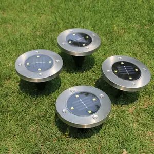 LED Solar Pathway Garden Landscape fence Light Lamp Outdoor Waterproof Buried lamp Ground Inground Lawn Solar garden Light