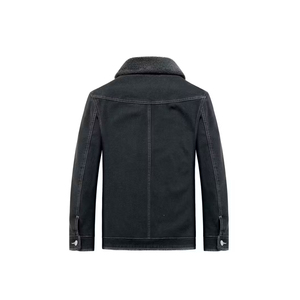 Nouveauté veste en jean personnalisée de style vintage pour hommes de haute qualité 100% coton saison d'hiver avec boutons patchs - Product Image 2