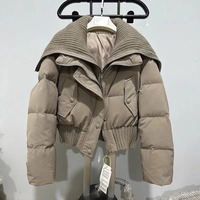 Nouveau best-seller Veste doudoune respirante pour femme Vente en gros Veste d'hiver stylée Veste zippée OEM stylée Fabricant