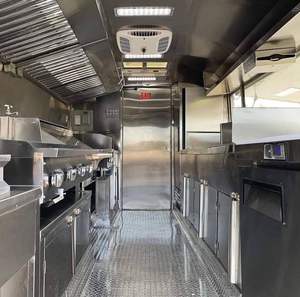 รถขายอาหารพร้อมรถเข็นขายอาหารบาบีคิวแบบเคลื่อนที่ได้รถขายอาหารในครัว - Product Image 4