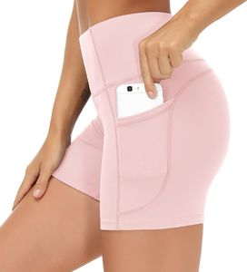 2025 pantalones cortos de Yoga para gimnasio de cintura alta para mujer, mallas ajustadas sin costuras, pantalones de Yoga para correr, mallas medias elásticas - Product Image 1