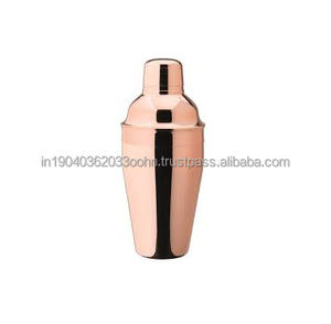 Haute qualité Cocktail Shaker noir Bronze miroir finition Shaker Barware outils 22112 or cuivre acier inoxydable mélange NI - Product Image 6