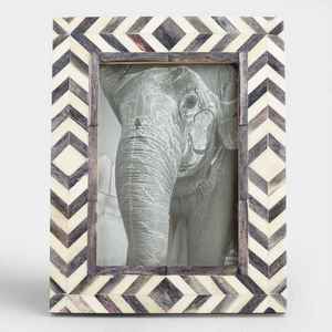 Marco de Fotos con Incrustaciones de Hueso Blanco y Brillo Natural de Concha, Hecho a Mano para Decoración del Hogar en Ramadán y Eid, Uso en Mesa - Product Image 6