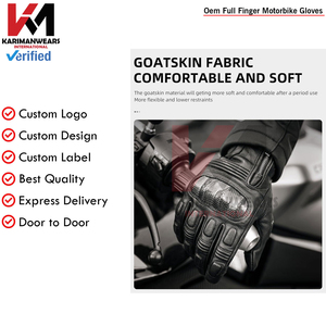ถุงมือเต็มนิ้ว ถุงมือขี่มอเตอร์ไซค์ คุณภาพพรีเมียม กันน้ำ ระบายอากาศ กันลื่น ถุงมือมอเตอร์ไซค์ ขายส่ง - Product Image 4