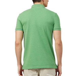 100% algodón 14 colores impresión personalizada de talla grande para hombre para Polos manga corta antiarrugas sólido alta calidad de tela - Product Image 5