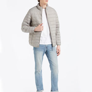 Veste d'hiver pour homme, nouveau style, col vertical, tricot, veste matelassée en duvet pour homme, pull léger en duvet pour la maison, veste matelassée de créateur - Product Image 6