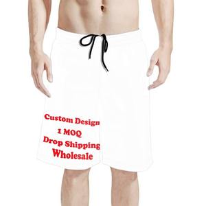 Pantalones cortos de malla con estampado de playa para hombre, XS talla grande, estampado personalizado, absorbe la humedad, deportes, pesca, gimnasio, trajes ecológicos - Product Image 2