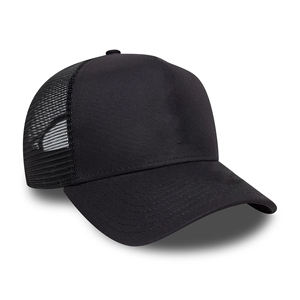 Gorra de béisbol deportiva de malla de lona Snapback clásica, sombrero de 5 paneles, sombreros de camionero de espuma lisa, patrón de puntos de moda Unisex - Product Image 2