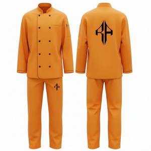 Uniforme de Hotel para Hombre, Color Sólido, Estampado Digital, Corte Regular, Manga Larga, Poliéster/Algodón, Alta Calidad 2026 por RIVIAN ATLANTIC - Product Image 1