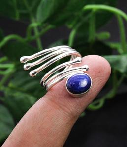 แหวนเงินแท้แบบสปินเนอร์สำหรับผู้หญิงทำด้วยมือพร้อมแหวนชั้นเยี่ยมของขวัญแต่งงานดีไซน์คลาสสิกสำหรับผู้หญิง925 - Product Image 3