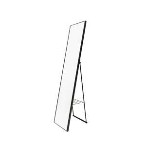 Miroir moderne de plancher de studio avec la structure en acier durable de support de stockage de sac - Product Image 1