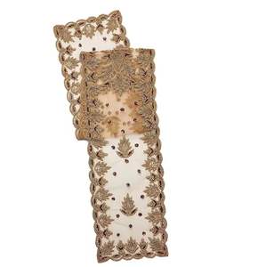 Camino de mesa con cuentas de cristal hecho a mano multifloral, camino con cuentas para sala de estar, comedor, camino de mesa, centro de mesa, decoración moderna para el hogar - Product Image 3