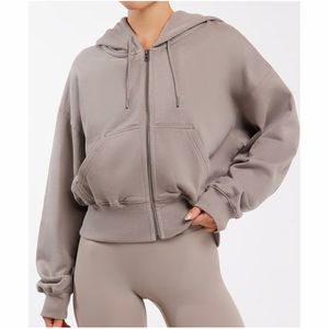 เสื้อฮู้ดดี้ผู้หญิงไซส์ใหญ่ ทรงหลวม ไหล่ตก สำหรับฤดูหนาว มีโลโก้ด้านหน้า ผลิตจากผ้าฝ้าย 100% เป็นมิตรกับสิ่งแวดล้อม ดีไซน์ลำลอง ราคาถูก - Product Image 1