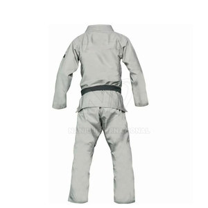 Kimono de judo respirant de haute qualité à manches longues avec logo frontal, 100 % coton, séchage rapide, prix usine abordable - Product Image 5
