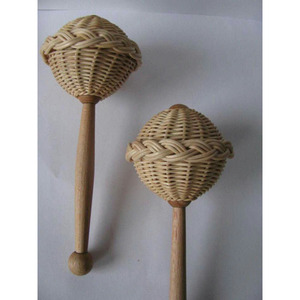 ของเล่นหวายสำหรับเด็กทารกของเล่นแบบเขย่าออกแบบโดยโรงงานผลิตมือสำหรับเด็กจากเวียดนาม - Product Image 4