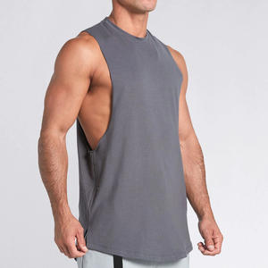 Camiseta sin mangas de estilo moderno para hombre, ropa de gimnasio, material cómodo, ropa deportiva para hombre, camiseta sin mangas con logotipo y Color personalizados - Product Image 5