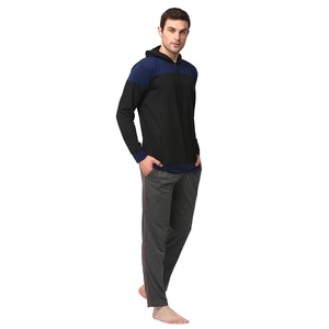 Conjunto de chándal deportivo de marca para hombre, Sudadera con capucha de puntos y pantalones de chándal, chándal de invierno transpirable con logotipo, ropa para hombre - Product Image 2