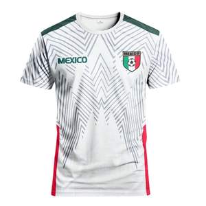 เสื้อฟุตบอลผ้าตาข่ายโพลีเอสเตอร์ 100% คุณภาพสูง แห้งเร็ว สั่งทำพิเศษ พิมพ์ลายแบบระเหิด สำหรับผู้ใหญ่ คอกลม - Product Image 1