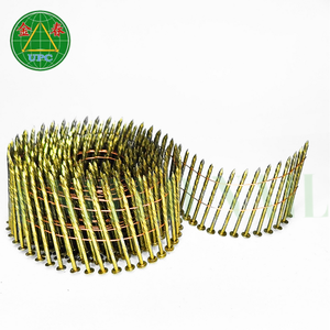 Clavos de bobina de paleta de acero de 2 pulgadas lisos/anillo/vástago de tornillo tamaño personalizado mejor precio directo FÁBRICA DE Vietnam para la fabricación de paletas - Product Image 1