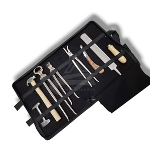 Meilleure qualité 7 pièces Kit d'outils de maréchal-ferrant Instrument de soin des sabots de cheval de qualité nickel pour trousse à outils en fer à cheval - Product Image 1
