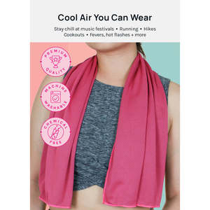 A3shop Official Sport <b>Cooling</b> <b>Towel</b> Quick-Dry Customisable Shape and Print with Customised Logo - Product Image 5