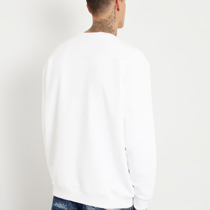 Wholesale Comfortable Mens Casual O-Neck <b>Sweatshirt</b> Custom Logo Drop Shoulder <b>Long</b> Sleeve Pullover <b>Sweatshirt</b> for Men - Product Image 5