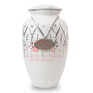 Grabado de urnas de metal de aluminio Patton para adultos 2025 Best seller Urnas de cenizas humanas de metal - Product Image 2