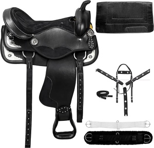 Selle de cheval Western personnalisée | Selle en cuir confortable et robuste pour les cow-boys - Product Image 1