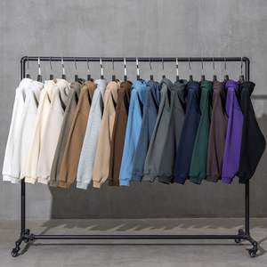 เสื้อฮู้ดโอเวอร์ไซส์ของผู้ชายผ้าคอตตอนน้ำหนักมาก600gsm ออกแบบได้ตามต้องการสำหรับฤดูหนาว - Product Image 5