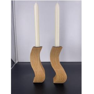 Bougeoir en bois fait à la main de fournisseur indien pour la décoration traditionnelle de mariage et de cérémonie disponible au prix d'usine - Product Image 1