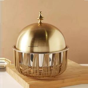 Cazuelas de Acero Inoxidable de Alta Calidad con Tapa, Diseño Moderno, Calentador y Servidor de Alimentos, Olla para Calentar, para Hogar, Hotel, Restaurante, India - Product Image 4