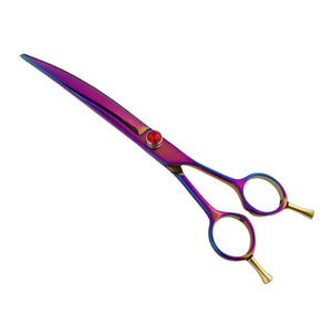 กรรไกรตัดผมสแตนเลส6 "สำหรับช่างตัดผมร้านเสริมสวยมืออาชีพสกรูแฟนซีปรับได้ - Product Image 2