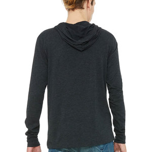 Bella Canvas Unisex Jersey Manga Larga Algodón Sudadera Con Capucha - Product Image 5