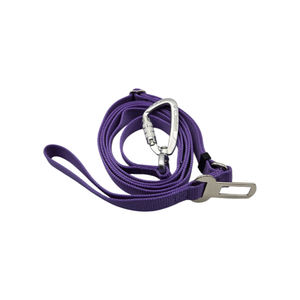 Correa ajustable para mascotas, mosquetón de bloqueo automático, Clip para cinturón de seguridad de coche, productos para mascotas para perros - Product Image 5