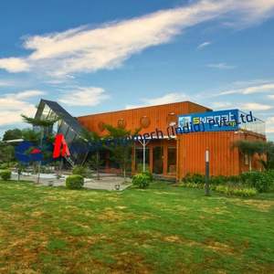 Experimente la Elegancia y la Funcionalidad: Akash Engimech CO-001, Edificio Modular de Acero de 40 pies x 12 pies, Contenedor de Oficina Moderno de Múltiples Pisos - Product Image 1