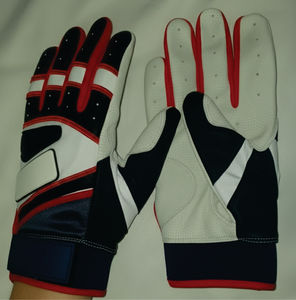 Adult Youth Baseball <b>Batting</b> Gloves Cabretta Sheepskin Leather Custom Short Cuff Softball Men's Baseball <b>Batting</b> Gloves - Product Image 1