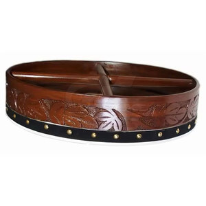 Tambores Chamánicos con Diseño de Marco Redondo para Meditación y Sanación Energética - Product Image 5