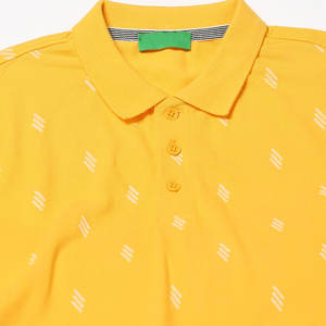 Camiseta informal de golf con cuello vuelto para hombre de la mejor calidad, diseño personalizado, Manga corta sólida estampada de algodón 100% - Product Image 3