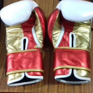 Gants de boxe professionnels en cuir PU, Logo personnalisé brillant de haute qualité - Product Image 5