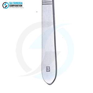 Mango de Bisturí Manual Reutilizable de Acero Inoxidable con Certificación CE para Operaciones Quirúrgicas que Ofrece un Control de Agarre Preciso y Duradero - Product Image 6